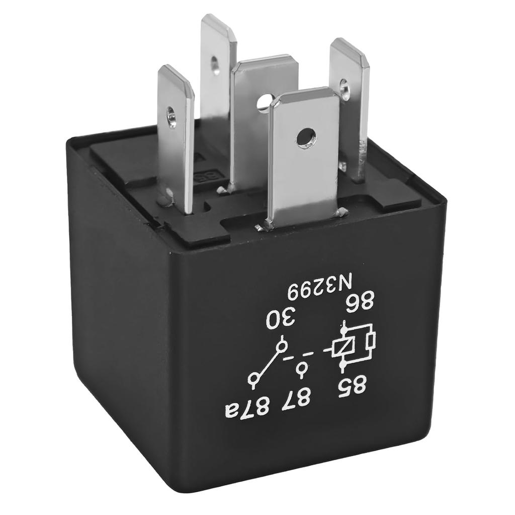 P6SDT FOAB-14B192-AA Automotive Relay (Pack of 4) – High-Performance 40A 12VDC 5-Pin F0AB-14B192-AA for Ford Electrical Systems