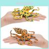 Realistic Ocean Animal Blue Ring Octopus Model Tabletop Ornament