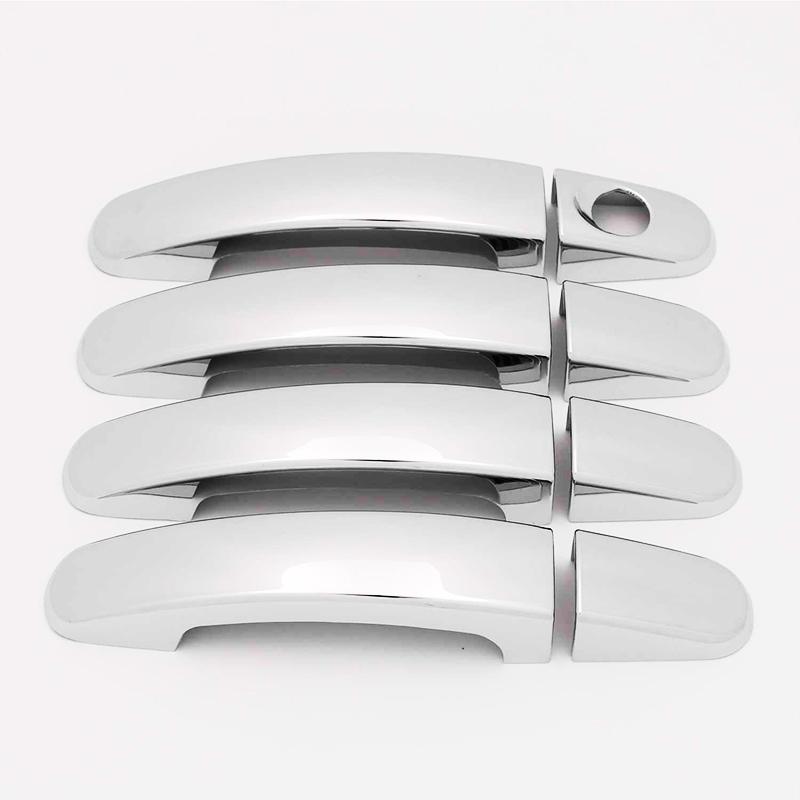 For Ford Grand C-Max Energi 2011-2018 Accessory glossy chrome silver car side Door Handle Covers Trim 2014 2015 2016 2017