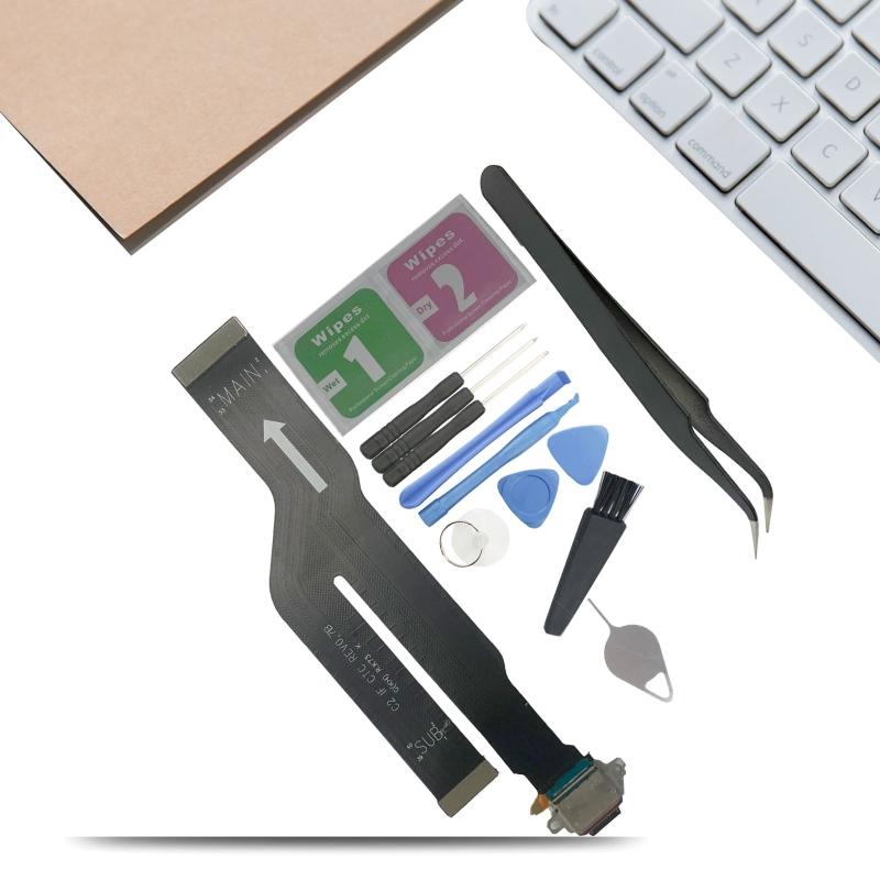 Charger Dock Charging Port Flex Cable Connector Replacement for Galaxy-Note 20 Ultra 5G N986U1 N986W N986V N986 SM-N986U