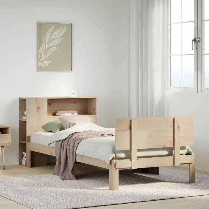 VidaXL Bunk Bed Without Mattress 75x190 Cm Solid Pine Wood 3322642