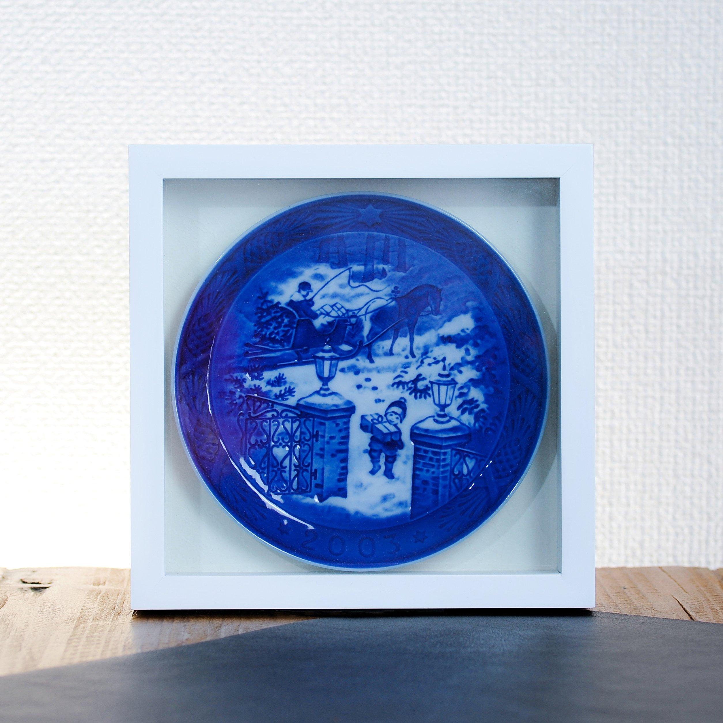 

Рамка для ежегодной тарелки Royal Copenhagen Белая (Обои/Белый) Только рама W-W