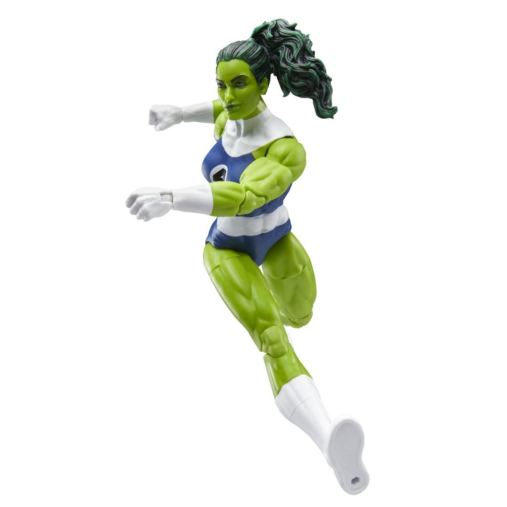 Hasbro MARVEL Retro Blister Packaging Fantastic Four Comics Collectible Action Figure G0630 Authentic She-Hulk 6-Inch