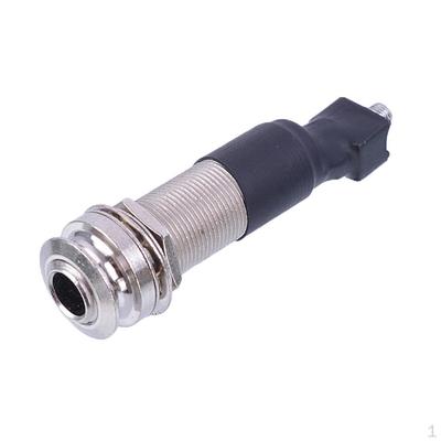 Durable Cylinder Guitar EQ Piezo .35mm(1/4inch) Socket
