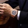 POEDAGAR Luxury Men's Watches Stainless Steel Date Chronograph Male Watch Waterproof Luminous Military Quartz Wristwatch