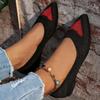 Women's Wide Width Pointed Toe Driving Moccasins - Flat Slip-On Casual Flats for Summer, Comfort Loafers