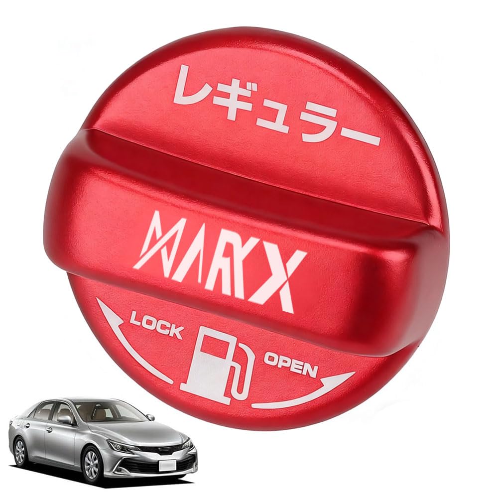Fuel Lid Toyota Mark X 130 Series Fuel Cap Cover, Aluminum, Spout Cap,