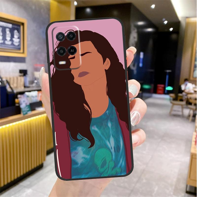 Euphoria Zendaya Rue Hülle Für Oppo A80 A40 A60 A18 A38 A58 A78 A98 A96 A76 A16 A94 A74 A54 A15 A17 A57 A77 A5 Pro