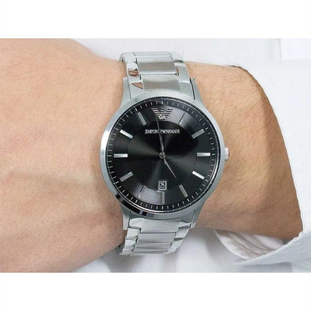 Emporio Armani Relógio Renato Masculino AR2457 Preto