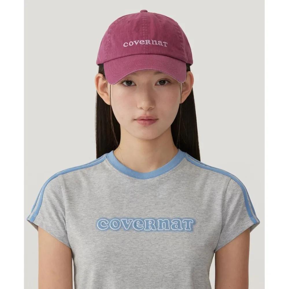 WOMAN Clover Heart Cooper Logo Ball Cap Pink CO2507CA70PI 279525 F