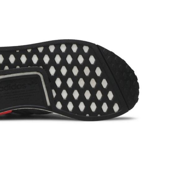 adidas NMD_R1 'Grey Red' BD7730 Men's Shoes