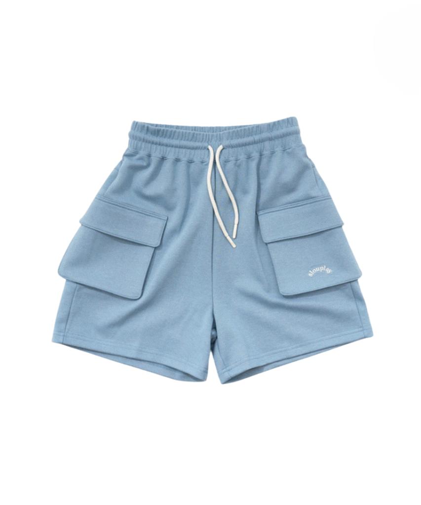 SLOUPLAY Sunday Cargo Shorts (Breeze Blue)