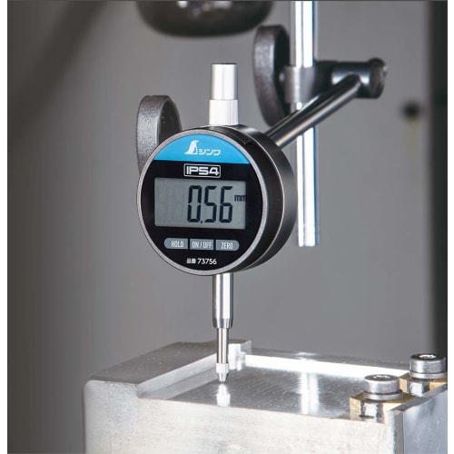 Shinwa Sokutei Digital Indicator, 0.01mm/12.7mm, Dustproof and Waterproof, 73756