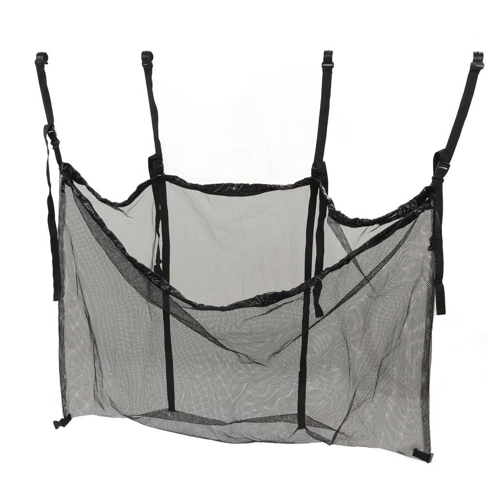 Pool Float Storage Organizer Large Capacity Heavy Duty Hanging Inflatable Toy Storage Mesh Bag for