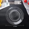 SIFAR European Style Glass Fruit Plate