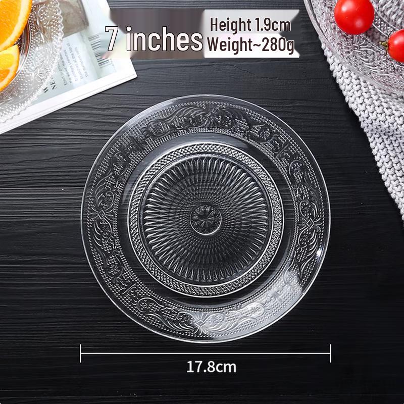 SIFAR European Style Glass Fruit Plate