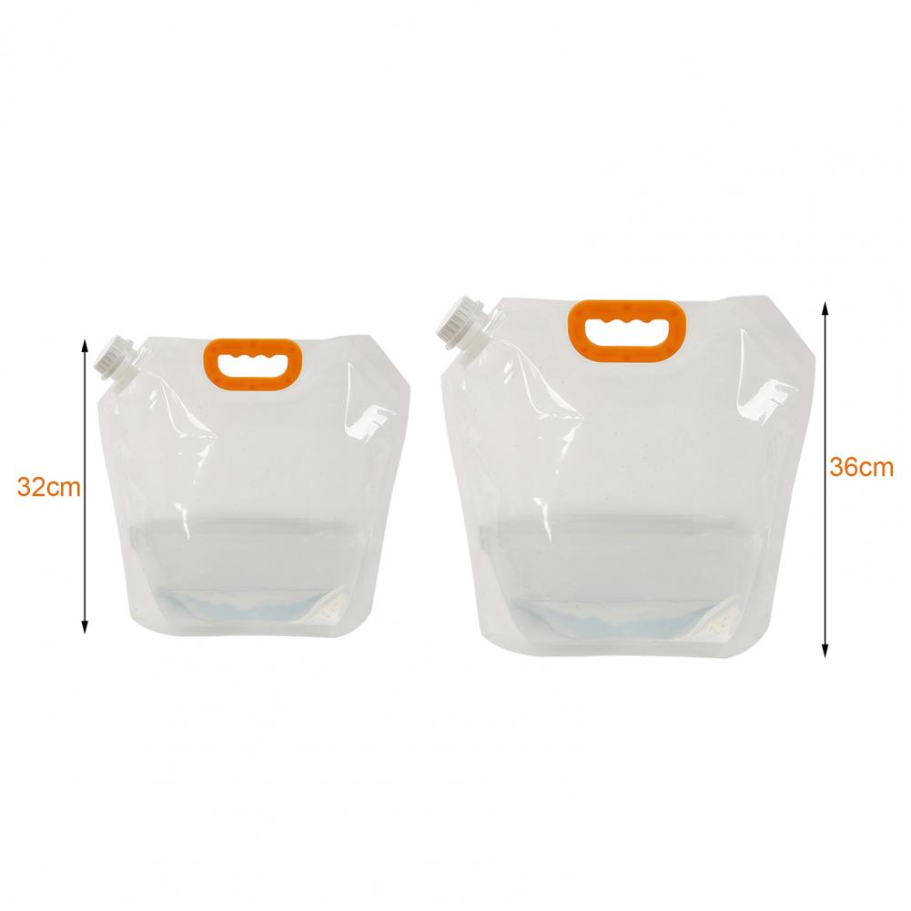 Water Bucket Bag Environmental Water Container Bag PE Food Grade Materials  Unique PE Reusable Water Lifting Carrier