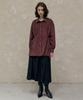 ITOV SEOUL Suede Belted Shirt Jacket Brown