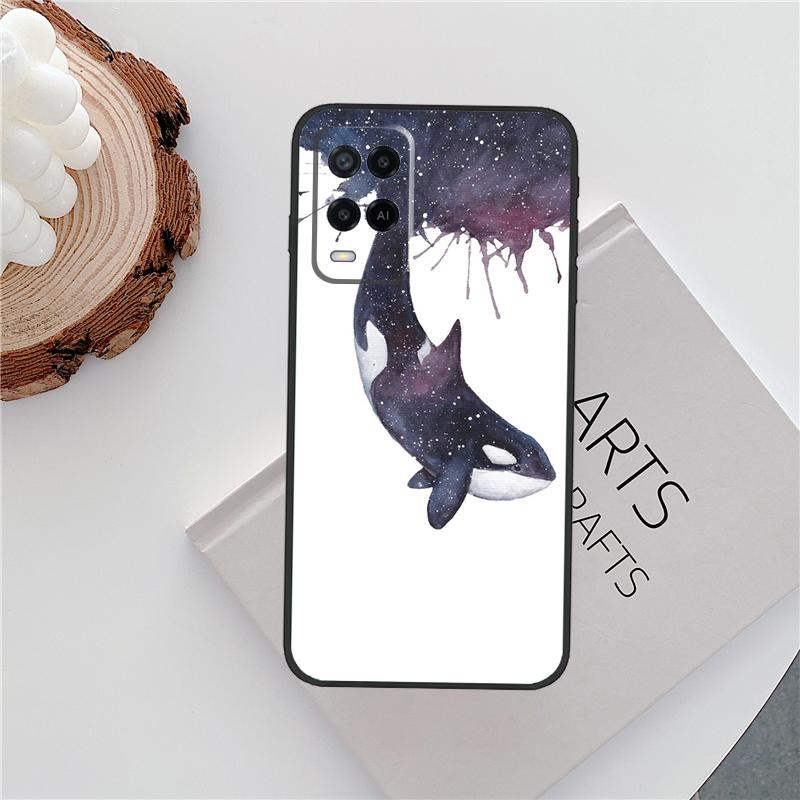 Orcas Killer Whales Case For Oppo A18 A38 A58 A78 A98 A79 A40 A60 A80 A16 A76 A96 A15 A74 A94 A54 A77 A17 Cover