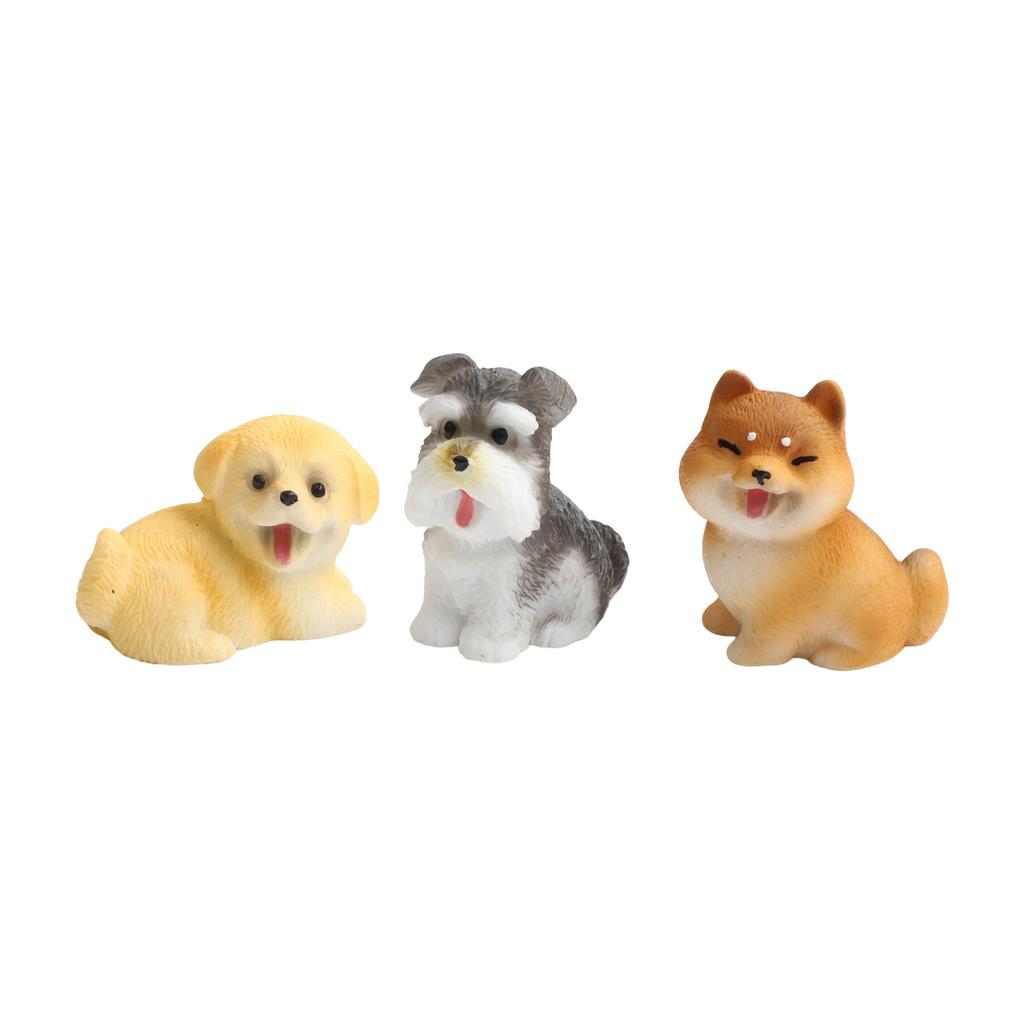 Fairy Garden Decor As Picture Miniature Dog Figure Attention To Detail Home Decor Collection For Bonsai Arrangement