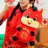 Cartoon Plush Stuffed Animal 2026 Year of The Horse Zodiac Horse Toy  School Dorm