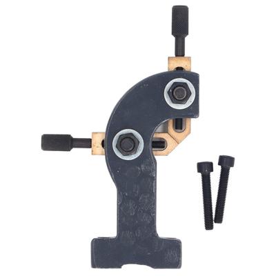 Mini Drehmaschine Mitfahrende Lünette Graue Stützstange für verbesserte Bearbeitung Bietet stabile Unterstützung für Mini-Drehmaschinen, erhöht die Arbeitsbequemlichkeit und schont die Drehmaschine