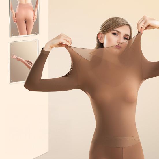 Thermal Underwear Set for Women Long Johns Winter Warm Base Layer Set Cold Weather Top And Bottom Set