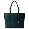 Perry Letter Logo Leather Tote Bag Women Tote Dark-Green 53245-348