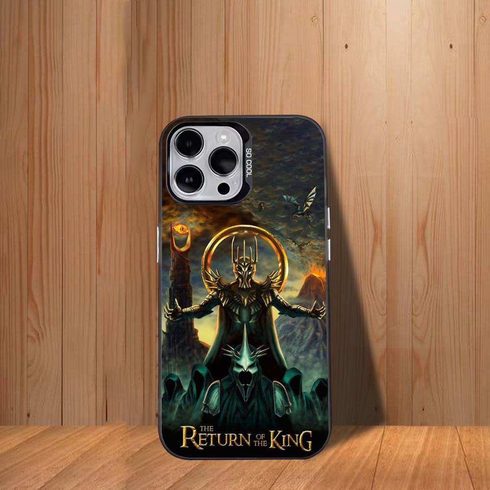 The L-LordS of the R-Rings Phone Case For iPhone 17,16,15,14,13,12,11,Mini,Pro,SE,MAX White Matte Shockproof Cover iPhone17pro