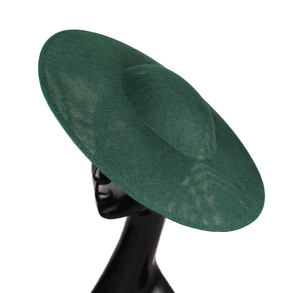 New Hat Bottom Diameter 40 Cm Imitation Hemp Hat Mop Diy Handmade Hat + Accessories First-Hand Direct Sales