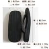 Setta Made in Black Sponge Saaya Shape L [Edoten] Sandals, Japan, Fakeme, Lining, (Large)