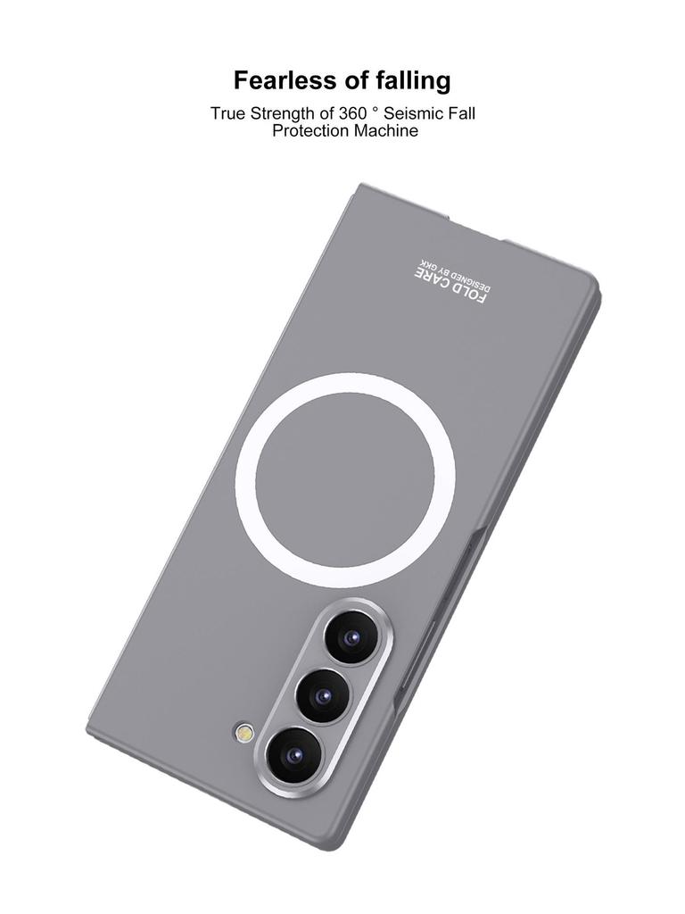 Samsung Z Fold7 Magnetic Wireless Charging Protective Case with Car Mount Holder