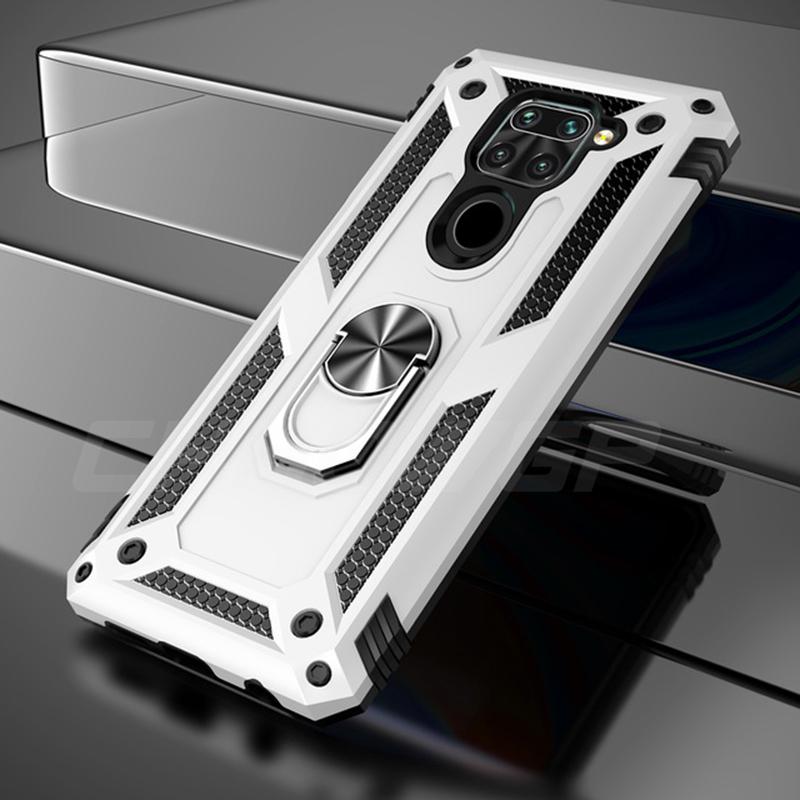 For Redmi Note 9S 8 9 Pro Max 8T Case Luxury Armor Car Magnetic Back Cover For Xiaomi Redmi 9 8 8A Mi Note 10 Lite Pro Mi10 Coque PC Silicone Case