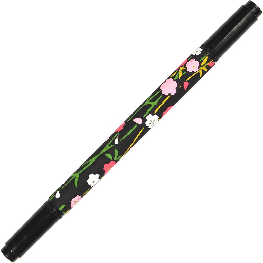 Made In Japan Sumishoyu Shunkoen Brush Fragrance Pens, Scroll, Yuzen, Twin, 5-Piece Set, SKE-0351-04/5V