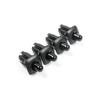 1 Set Black ABS Car Inner Door Lock Pin + Cap Repalcement Trim For BMW 5 F10 F11