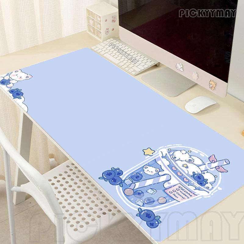 Kawaii Large Mouse Mat Gaming Mousepad Big Gamer Mousepads Rubber Keyboard Mats Desk Pad Cute Animals Mouse Pads xcm