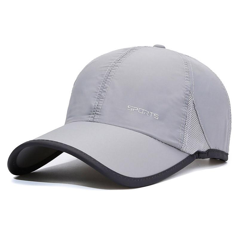 Printing Letter Sports Baseball Cap Adjustable Uv Protection Outdoor Breathable