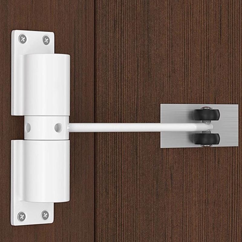 Durable Aluminum Alloy Door Closing Device Adjustable Gate Closing System Door Closure Suitable for Wooden & Fire Doors