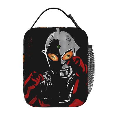 Back To School Season Ultraman Handbag Ultra Hero (25) Washable Casual Daily Heat Preservation Lunch Bag