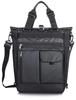 Tote Shoulder Large PC Water Black [HIKKER-LINK] Bag, Backpack, Bag, 4-Way, Capacity, A4, 14-inch Storage, Repellent, Commuting, School, Business,