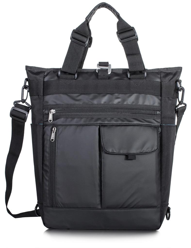 Tote Shoulder Large PC Water Black [HIKKER-LINK] Bag, Backpack, Bag, 4-Way, Capacity, A4, 14-inch Storage, Repellent, Commuting, School, Business,