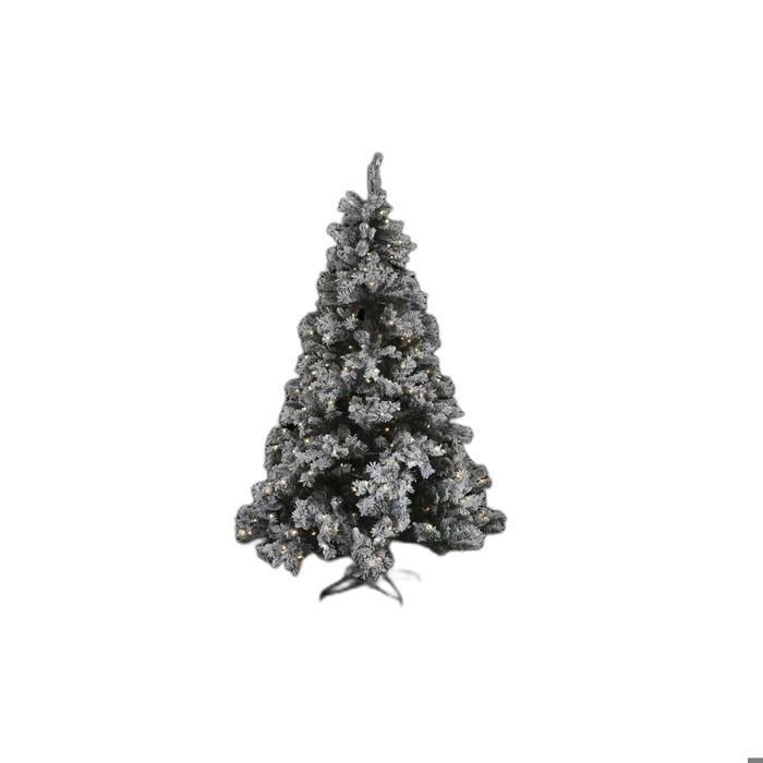 Sapin De Noël - DKD HOME DECOR - Enneigé - 210 Cm - Polyéthylène - Métal - Multicolore