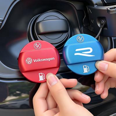 Hub Caps Car Fuel Cap Alloy Oil Box Lid Sticker For VW GTI Polo Golf MK6 7 8 Passat B6 7 8 9 Tiguan T-ROC Arteon Jett