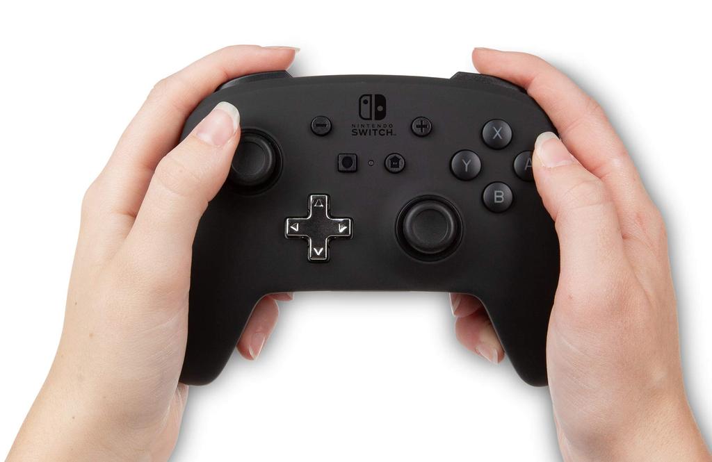 Licensed PowerA Enhanced Wireless Controller for Nintendo Switch Black [Nintendo Product] - [2-Year Warranty] 1509988JP-04