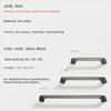 Brass Gold Finish Cabinet Door Handles Minimalist Design Kitchen Handles  For Kitchen Cabinets