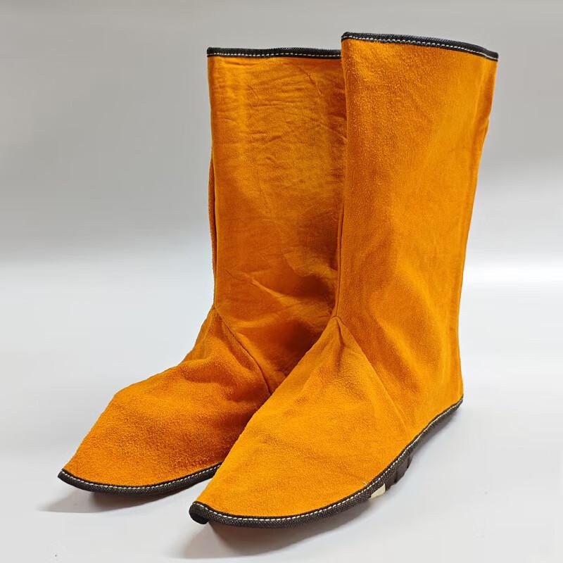 PZDE Cowhide Welding Leg and Foot Protective Spats