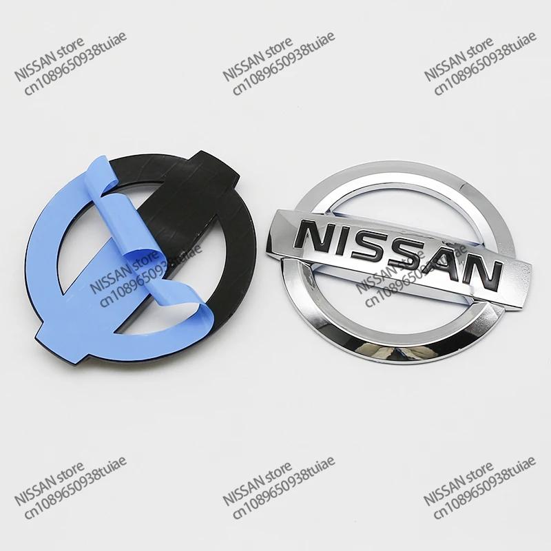1 Stück Vorder- und Rückseiten-Logo-Plakette Aufkleber Nissan Qashqai X-Trail Kicks Navara Juke Leaf Micra Patrol Maxima Murano ulsar Altima