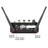 Wireless Microphone With Audio Mixer 4 Channels Karaoke Bluetooth Mic DJ For Studio TV Computer Home Party Show Church Wedding