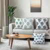 4 Pcs Plants And Flowers Single-Sided Printed Pillowcase Cushion Cover,Suitable For Living Room,Bedroom,Car Decoration
