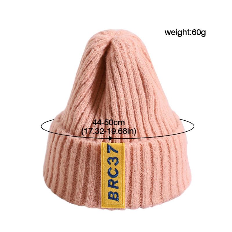 Bonnet d'hiver chaud pour bébé garçon et fille, bonnet tricoté doux pour nourrisson et tout-petit